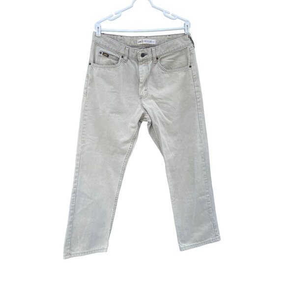 LEE REGULAR FIT 36 x 30 men’s khaki pants Straight Pants - Picture 13 of 15